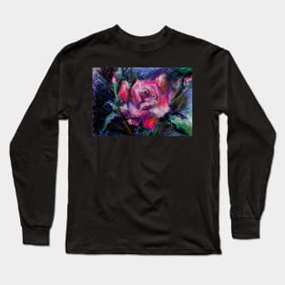 Pink Rose Long Sleeve T-Shirt